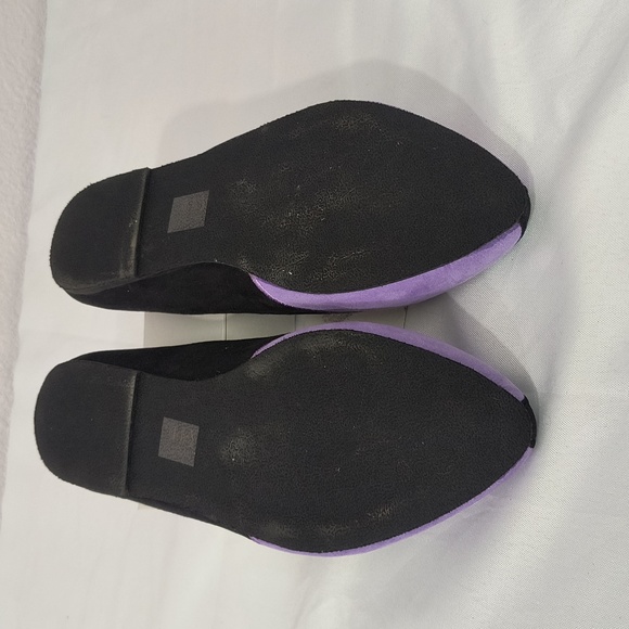 Sz 11 Torrid Disney Villains Novelty Purple and Black Maleficent Shoes - Picture 6 of 7